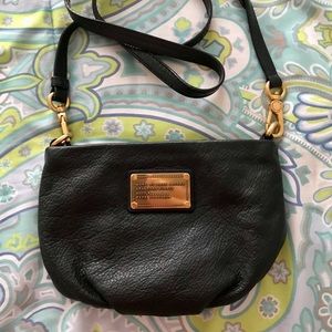 Marc Jacobs Percy Crossbody Black Leather